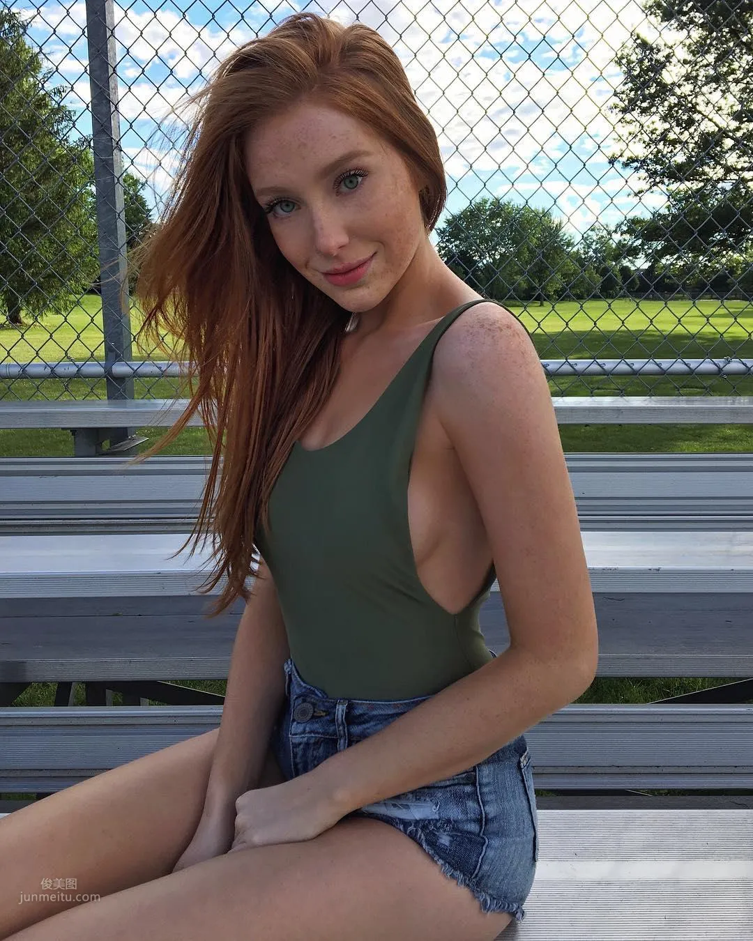 Madeline Ford, Freckled Beauty with a Great Figure photo 3
