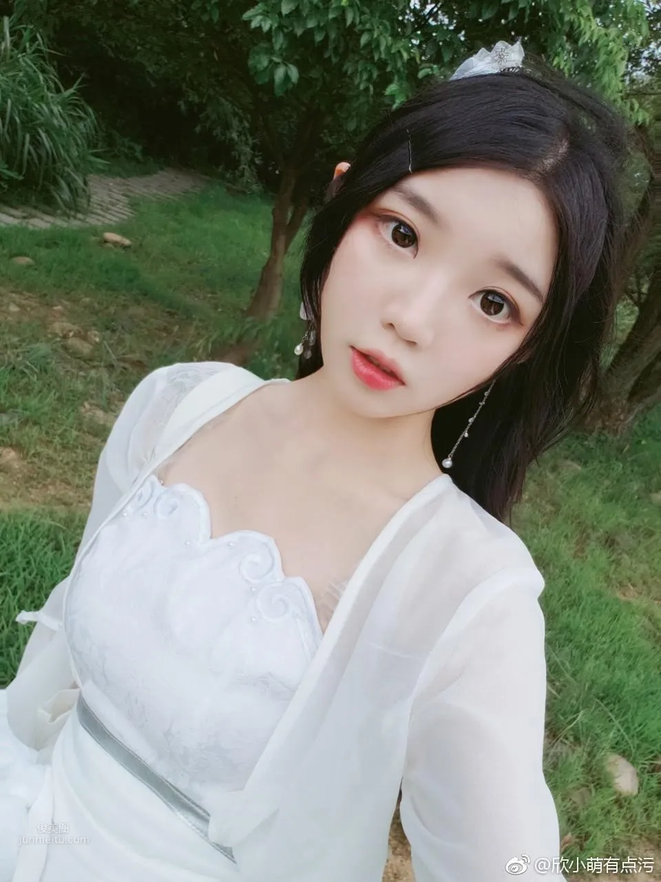 Fresh and Sweet Female Streamer Xin Xiaomeng "Specializing in 2D Otaku Dances" to Please Otaku Friends photo 18