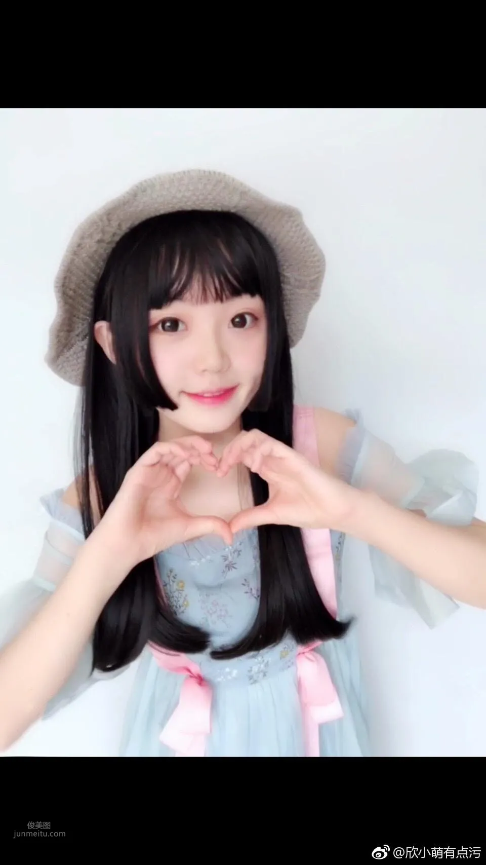Fresh and Sweet Female Streamer Xin Xiaomeng "Specializing in 2D Otaku Dances" to Please Otaku Friends photo 19