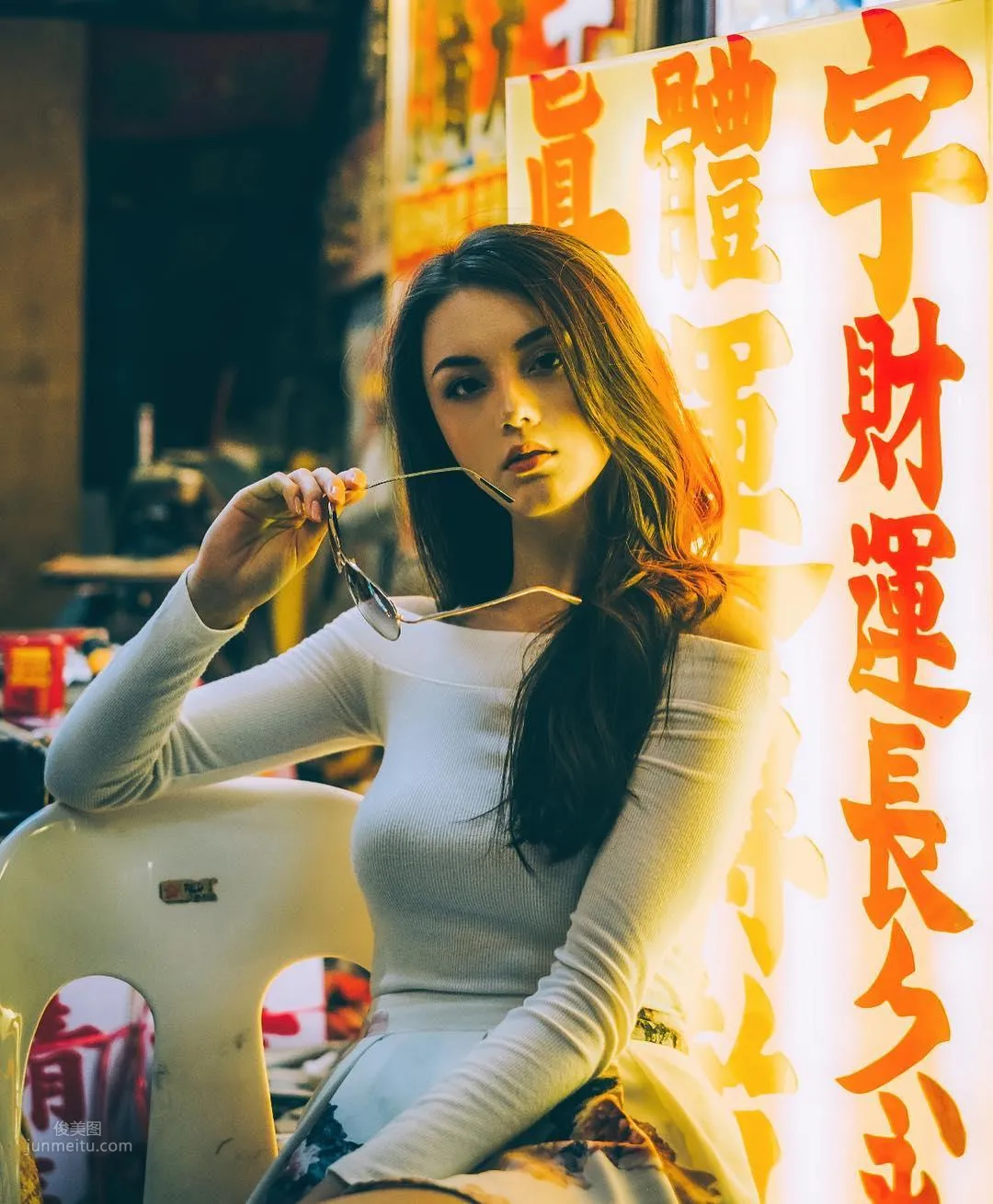Fu Mingxiu, Singaporean Mixed-Race Model photo 8