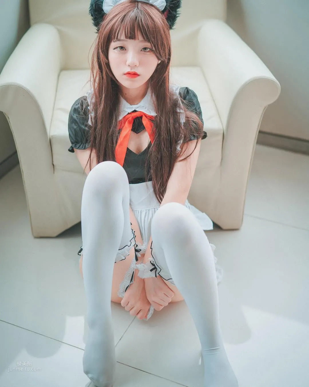 韩模JenJen- 画公仔画出心口_22