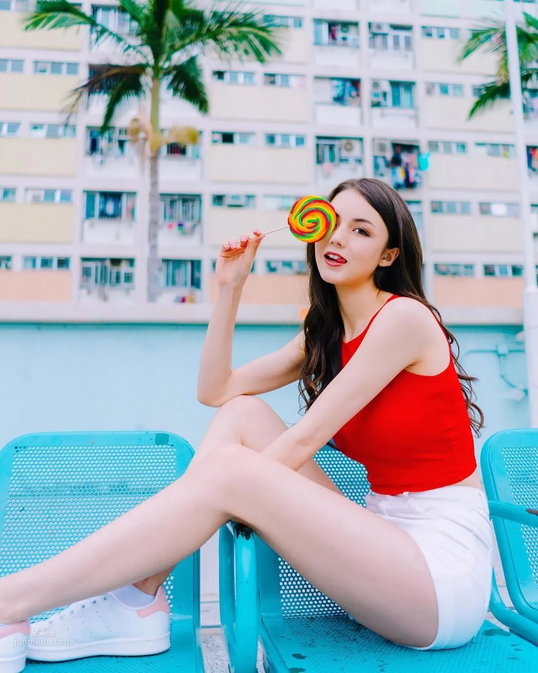 Fu Mingxiu, Singaporean Mixed-Race Model photo 28
