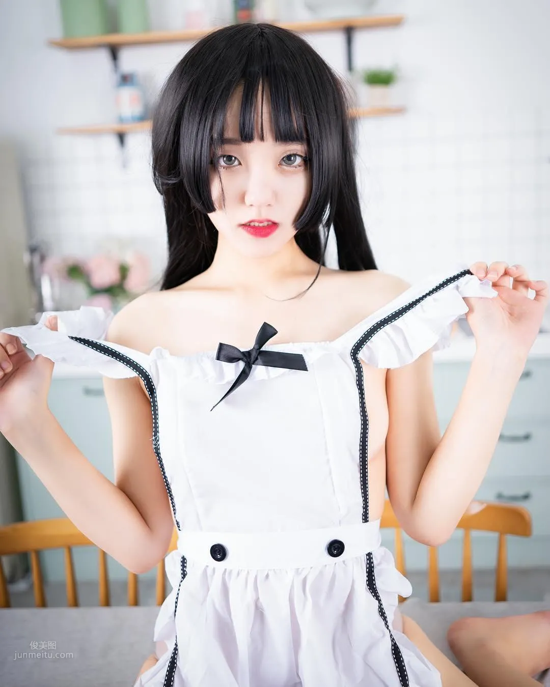 韩模JenJen- 画公仔画出心口_13