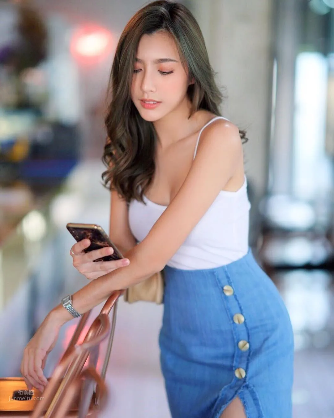 DHAIDAI.S, Hot Model in Eye-Catching Hot Pants, Full of Temptation photo 13