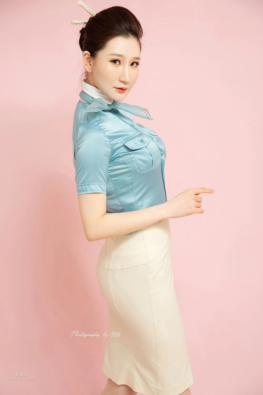 [TouTiao頭條女神] 2019-04-01 COS大韓航空空姐 13