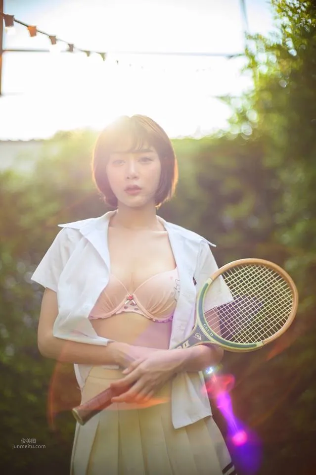Anchalee Wangwan, Can't Win at Tennis So She Uses Her Ultimate Move! photo 9