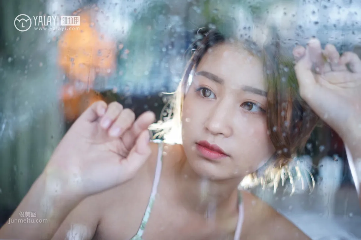 [YALAYI雅拉伊] 2018.07.30 No.035 下雨天你在思念誰 飾媛 32