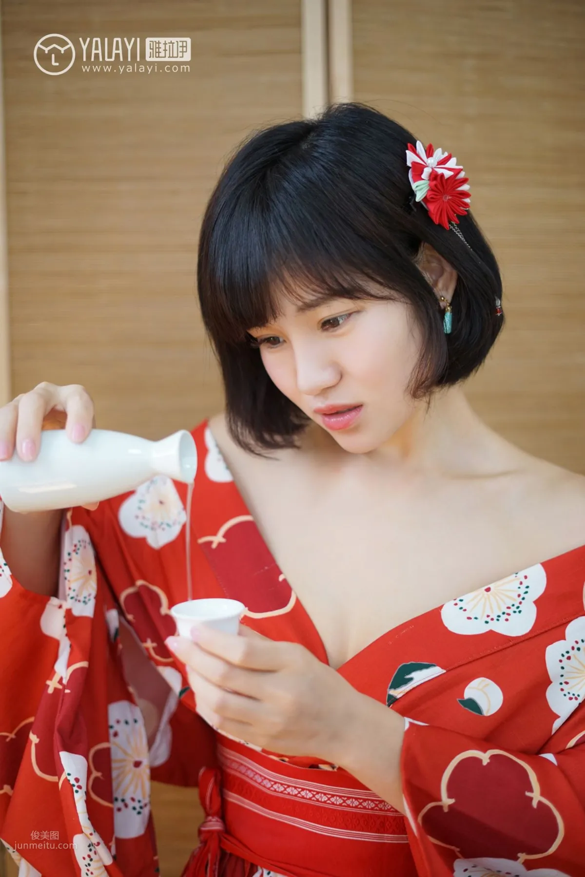 多香子- [YALAYI雅拉伊] No.032 和服女优_8