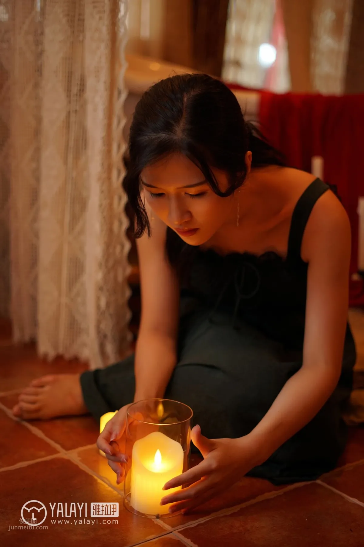 [YALAYI] 2019.03.18 No.040 Glimpse of Light and Shadow, Half Dream Half Awake Ta Ta [44P] photo 21