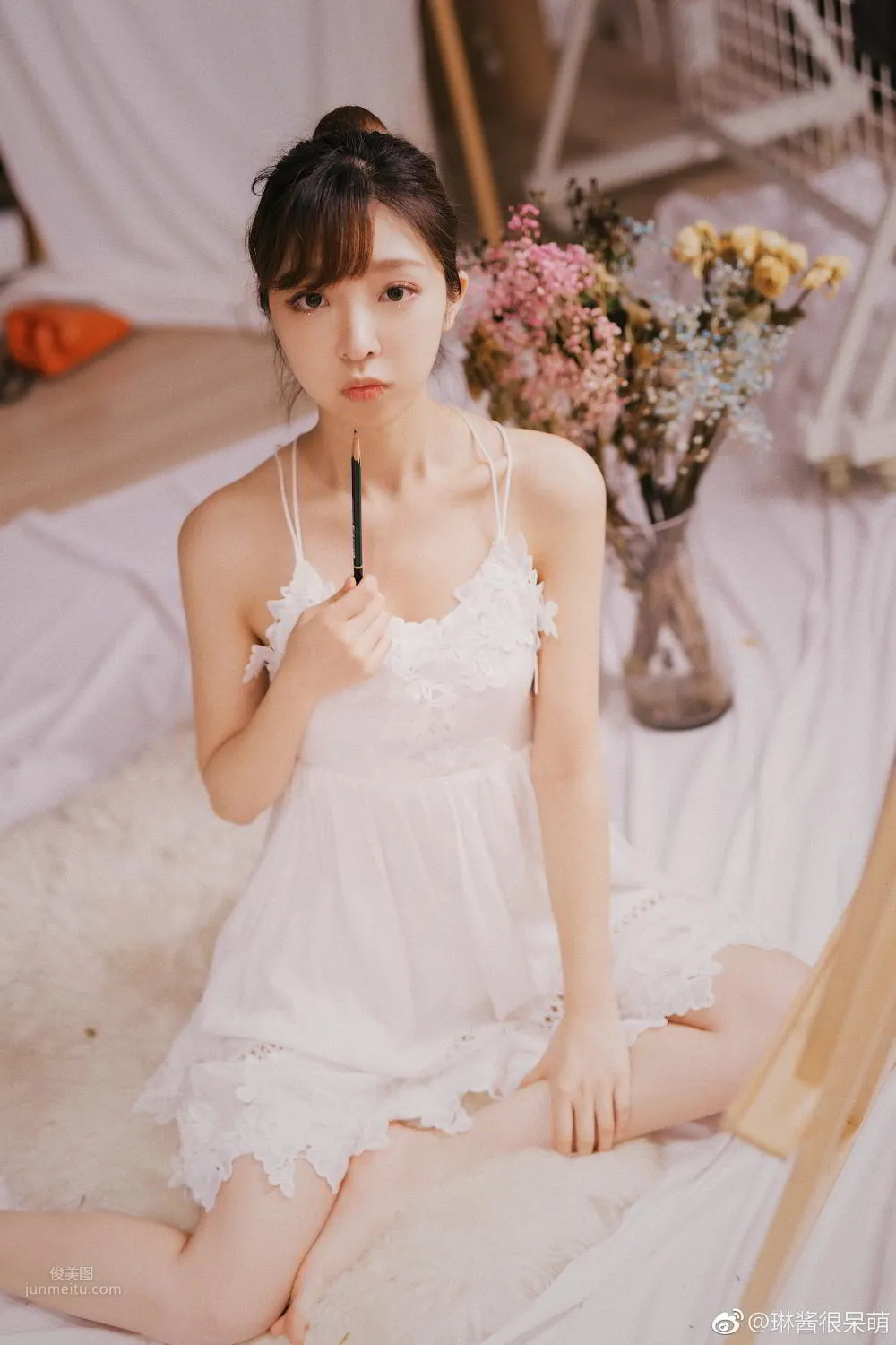 運動正妹短褲超級短，露肉的季節快來了 11