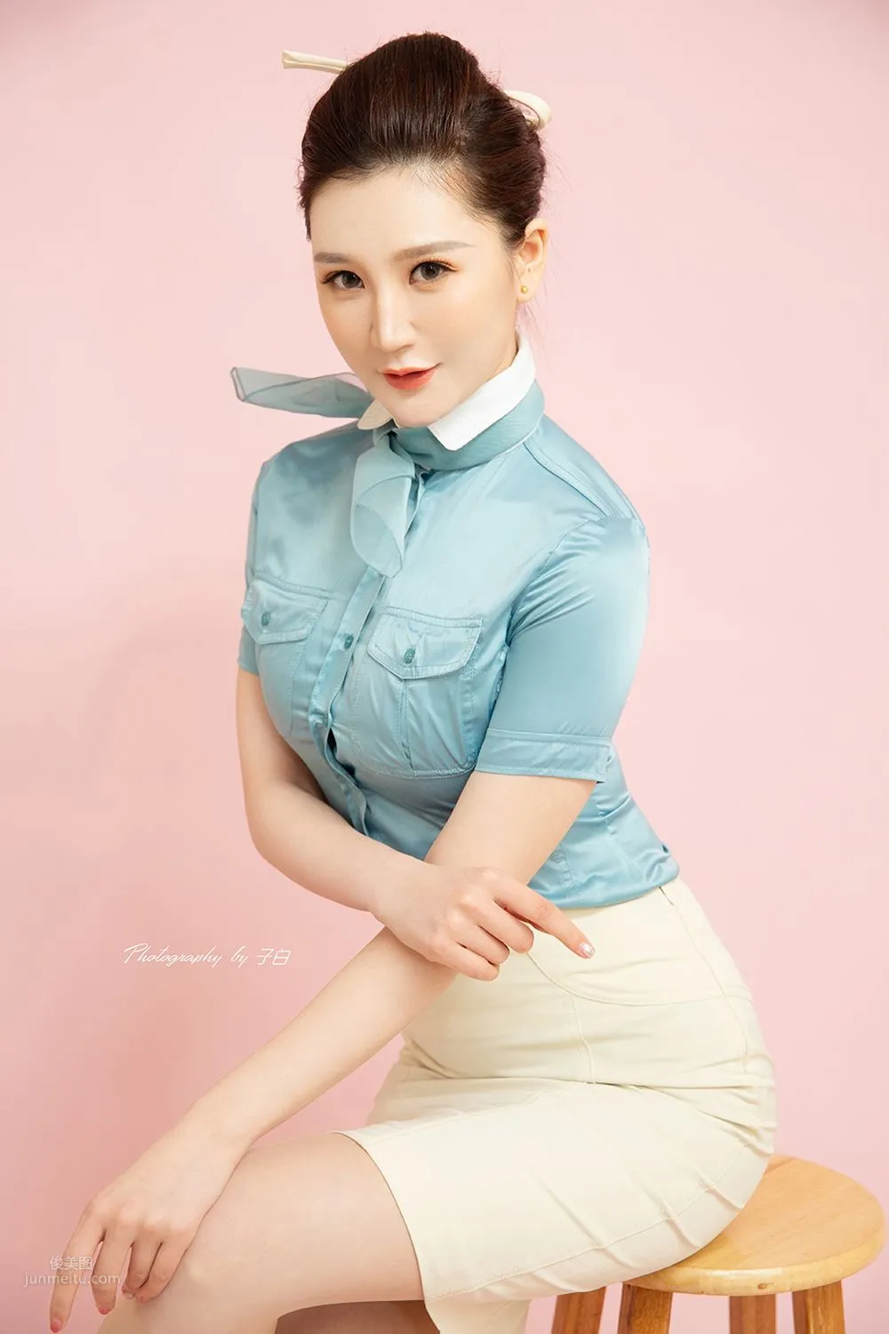 [TouTiao頭條女神] 2019-04-01 COS大韓航空空姐 15