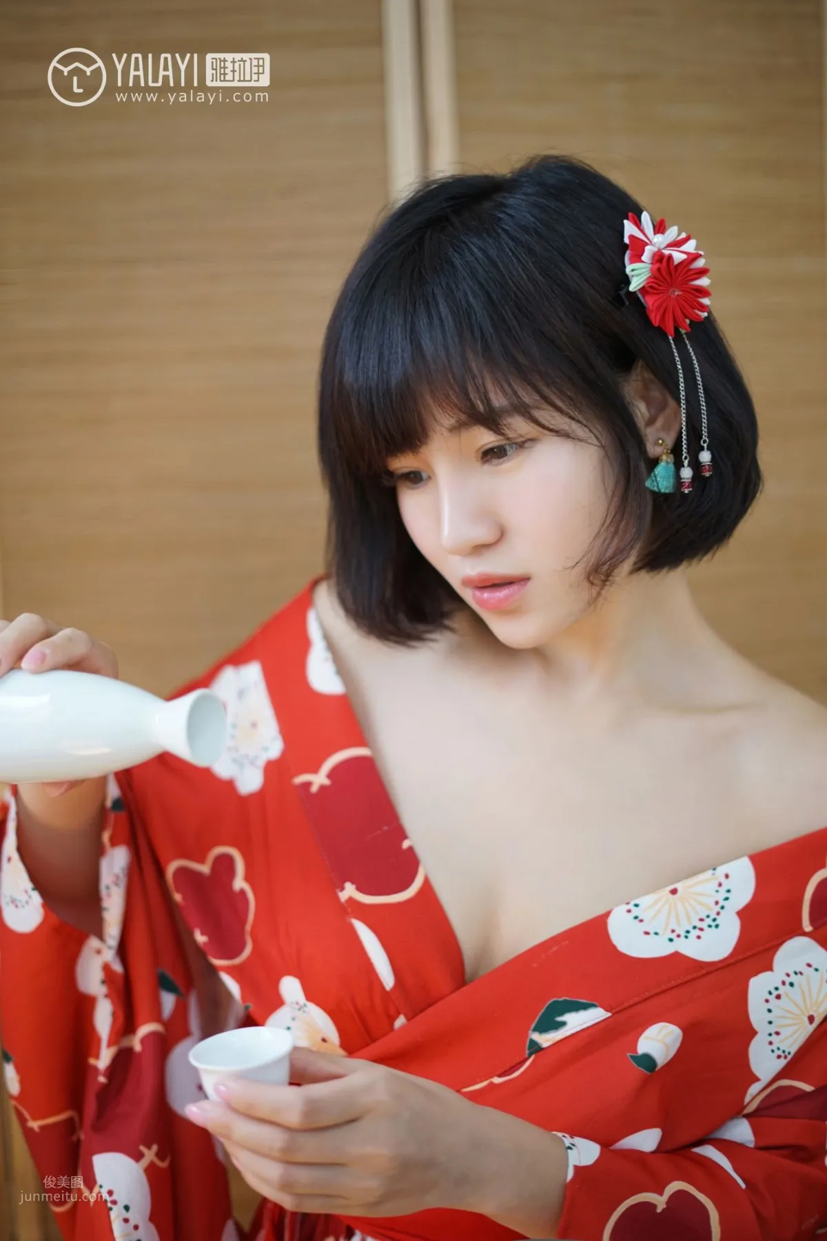 多香子- [YALAYI雅拉伊] No.032 和服女优_7