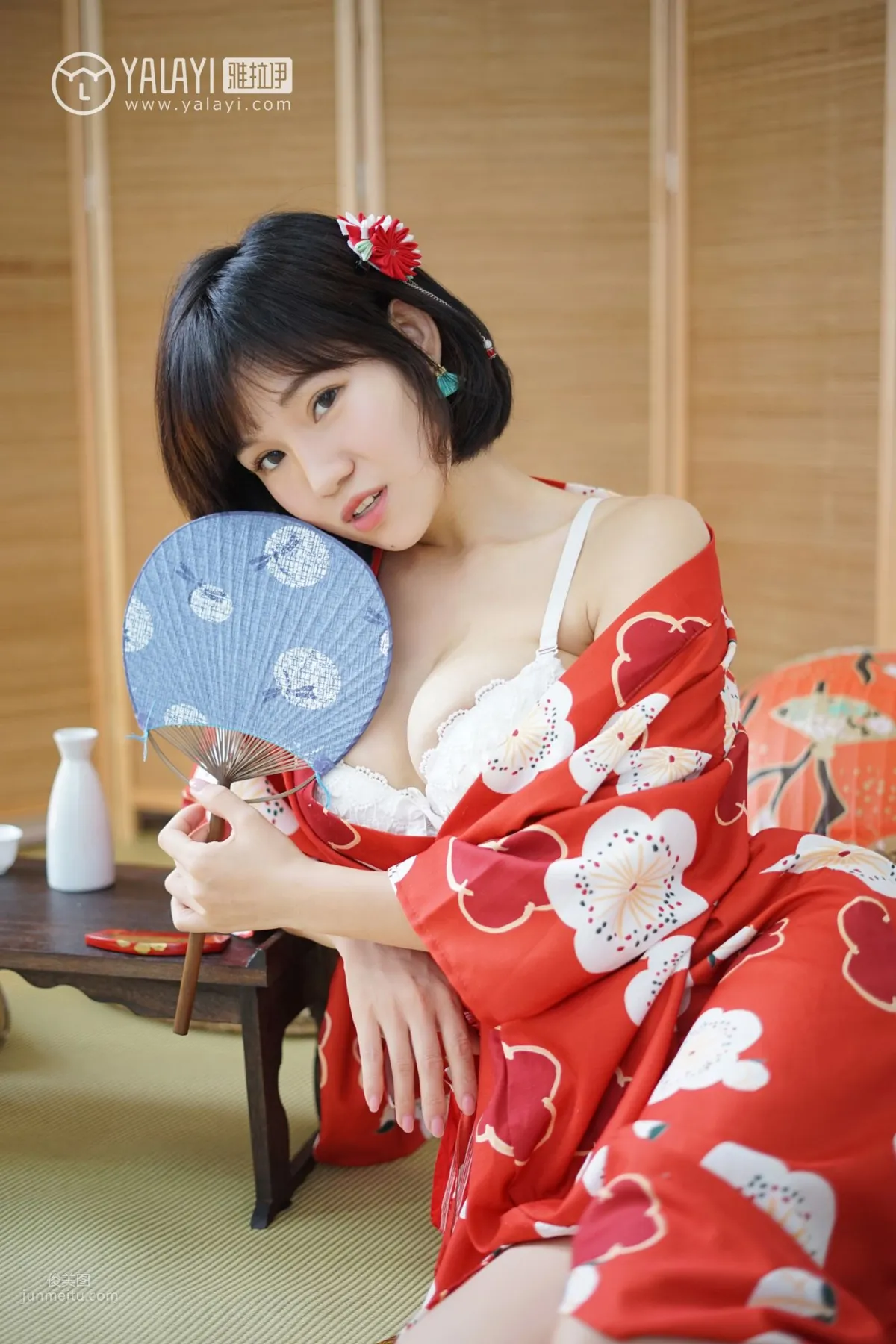 多香子- [YALAYI雅拉伊] No.032 和服女优_5