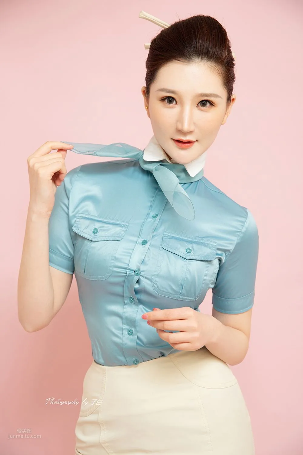 [TouTiao頭條女神] 2019-04-01 COS大韓航空空姐 12