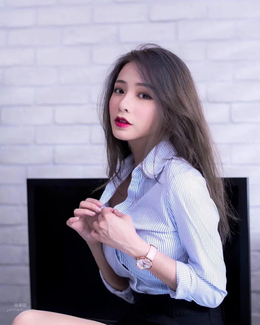 紅豆餅女神蕭卉君，氣質美若天仙，驚現爆好身材 21