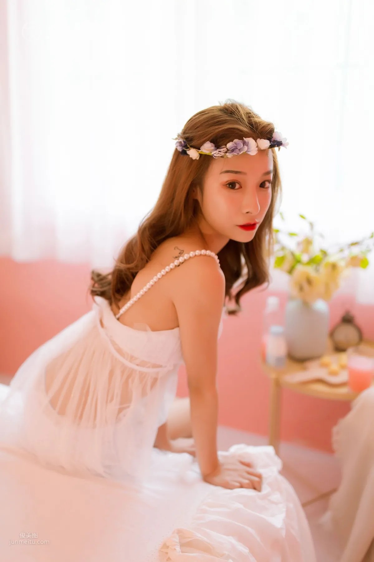 [YALAYI] 2019.03.27 No.099 Pink-Style Girl Private Shoot Qian Weiwei photo 10