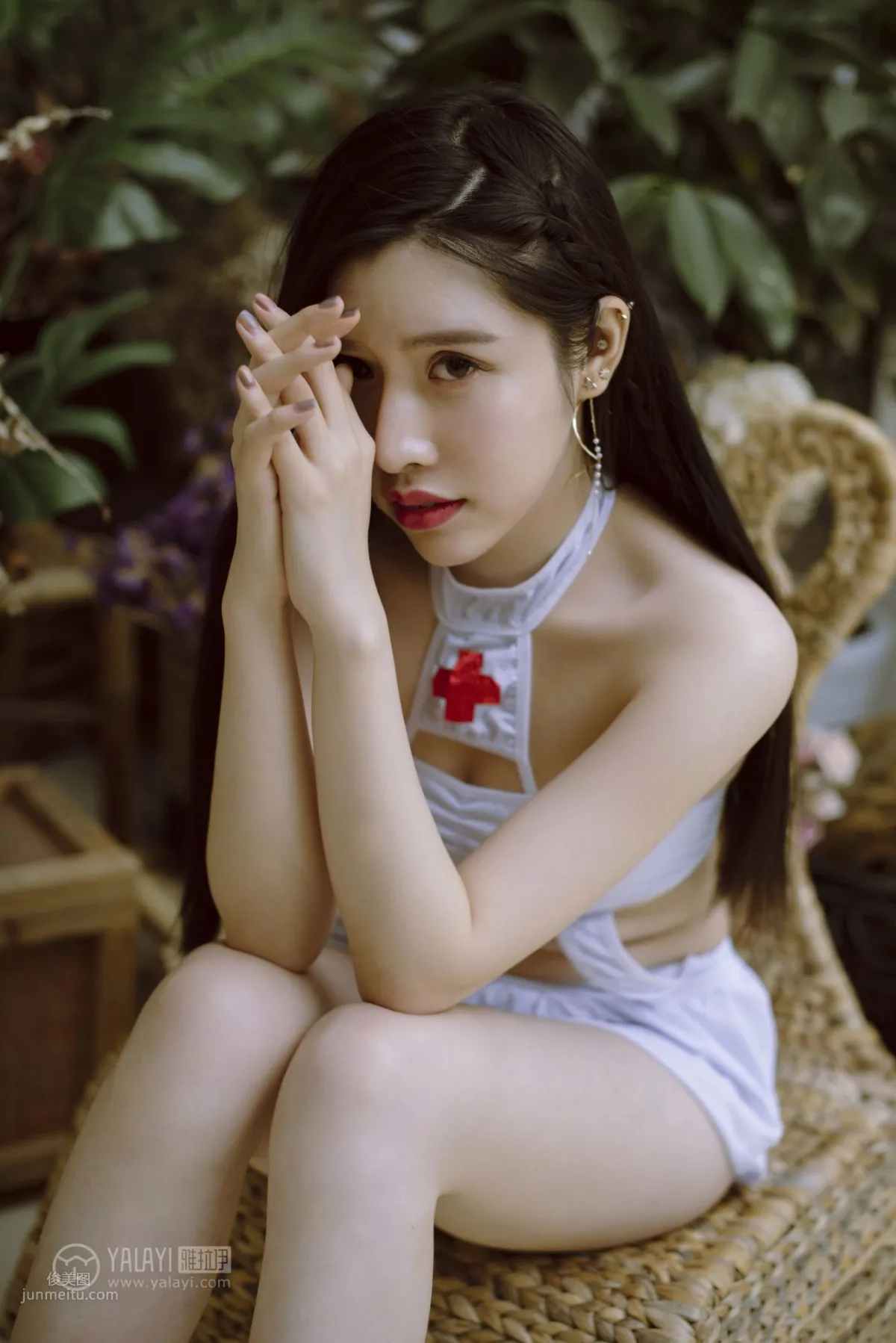 [YALAYI] 2018.12.11 No.141 Nurse Sister Yingyinger YY photo 36