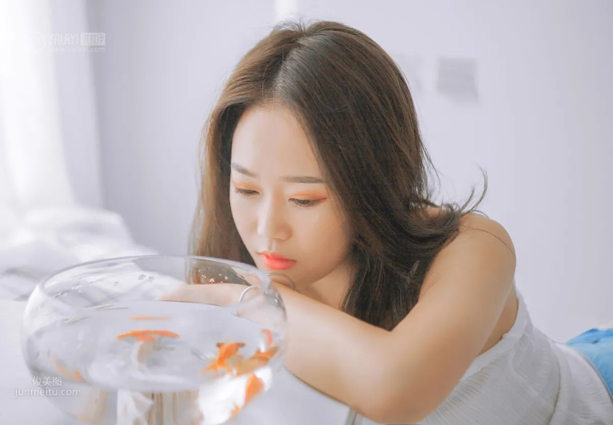 [YALAYI] 2019.03.03 No.091 Desire and Fish Li Han photo 37