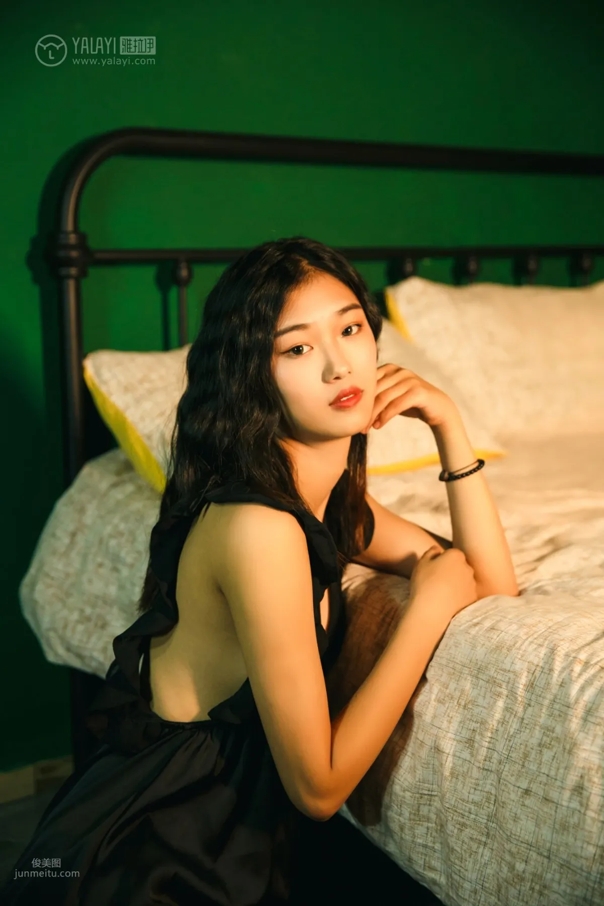 [YALAYI] 2018.10.31 No.112 Forest Style Private Shoot He Feng photo 6