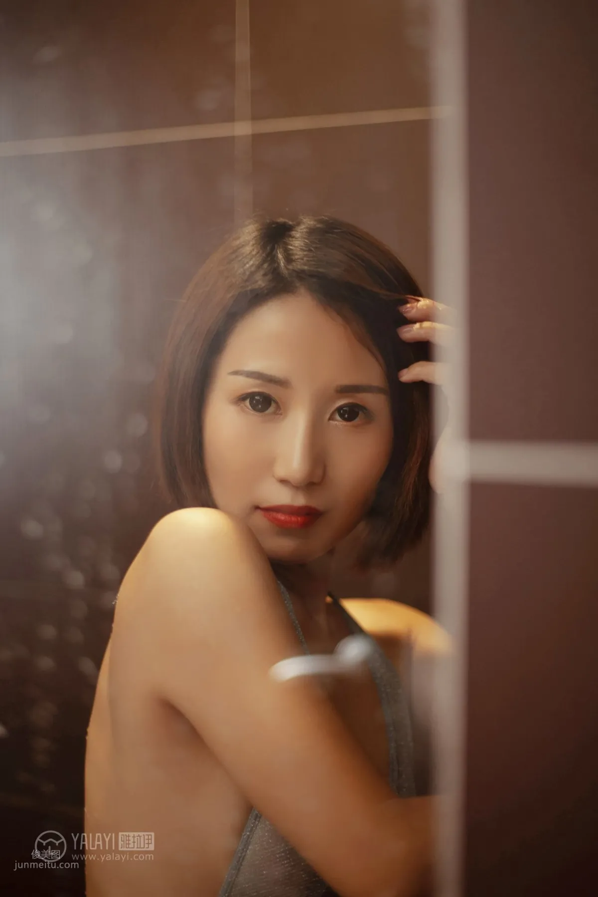 [YALAYI] 2018.12.14 No.144 Wet in Bath, Nothing on, Yan Ran photo 11