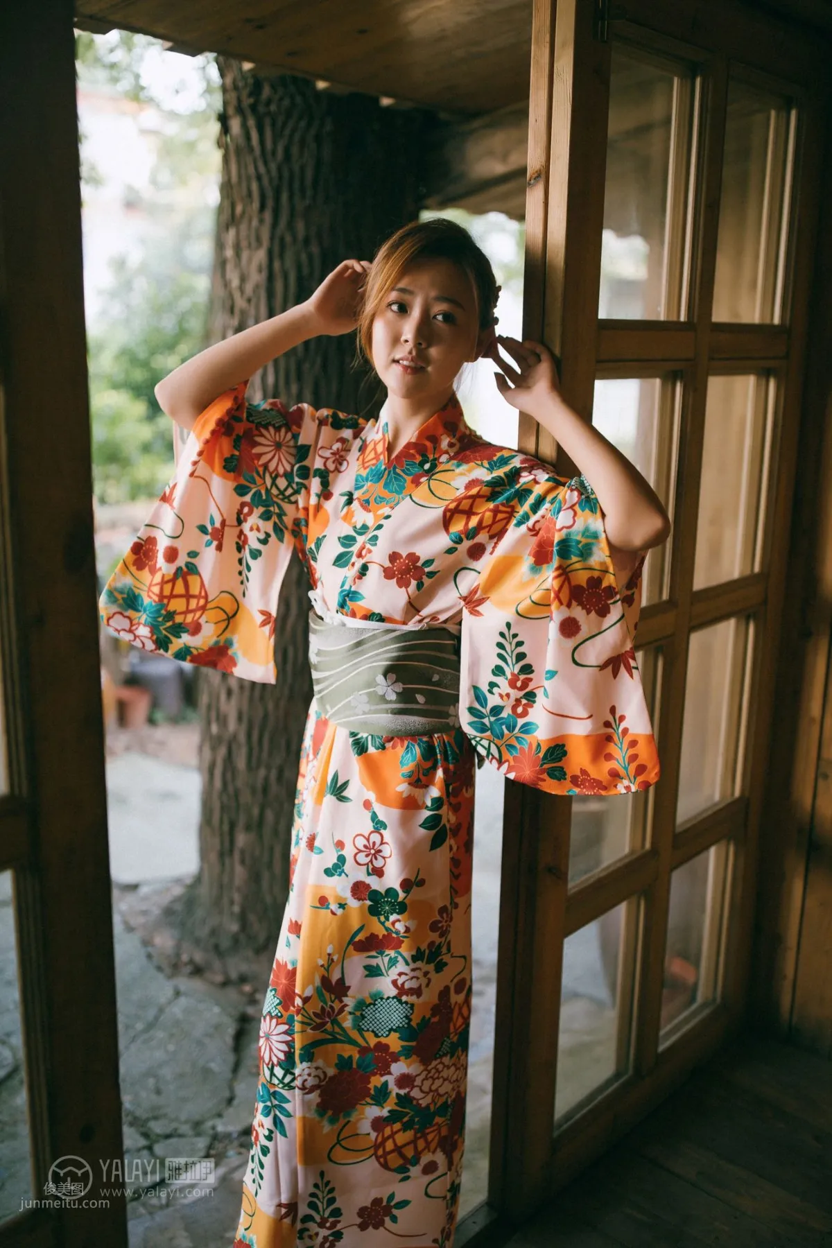 [YALAYI] 2018.12.10 No.140 Nissin Japanese Room Zhang Yuqing photo 2