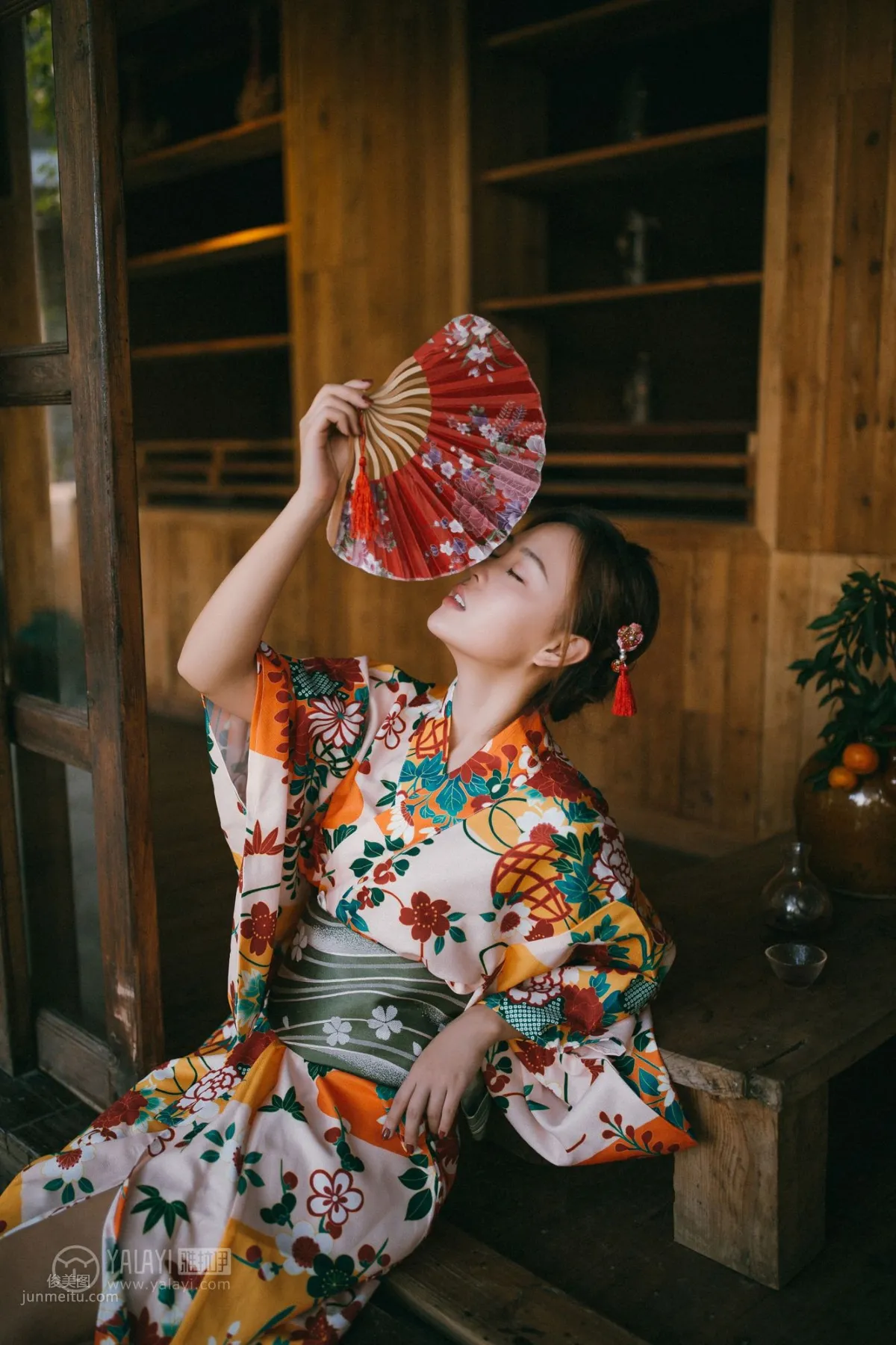 [YALAYI] 2018.12.10 No.140 Nissin Japanese Room Zhang Yuqing photo 21