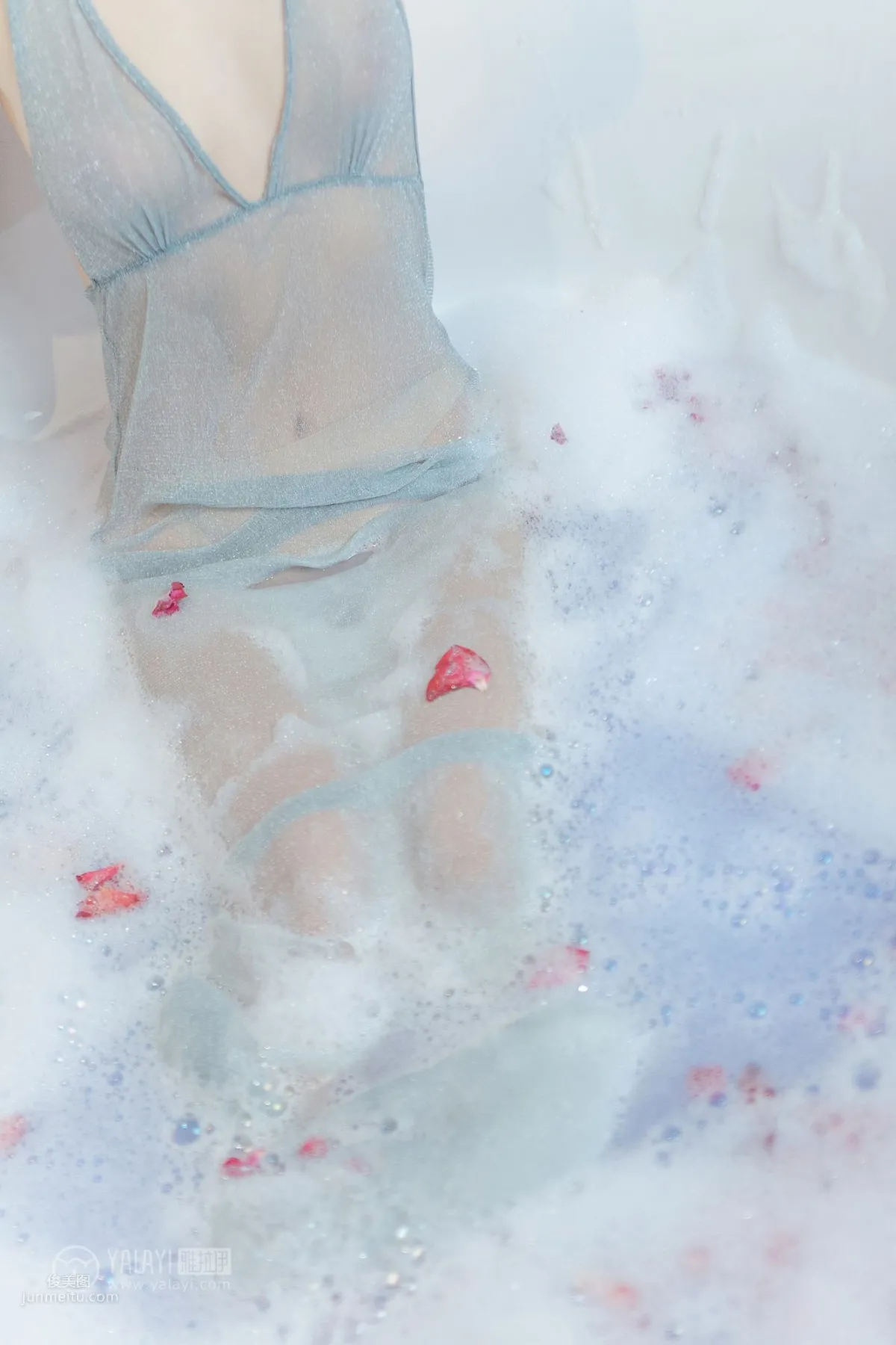 [YALAYI] 2018.12.14 No.144 Wet in Bath, Nothing on, Yan Ran photo 30