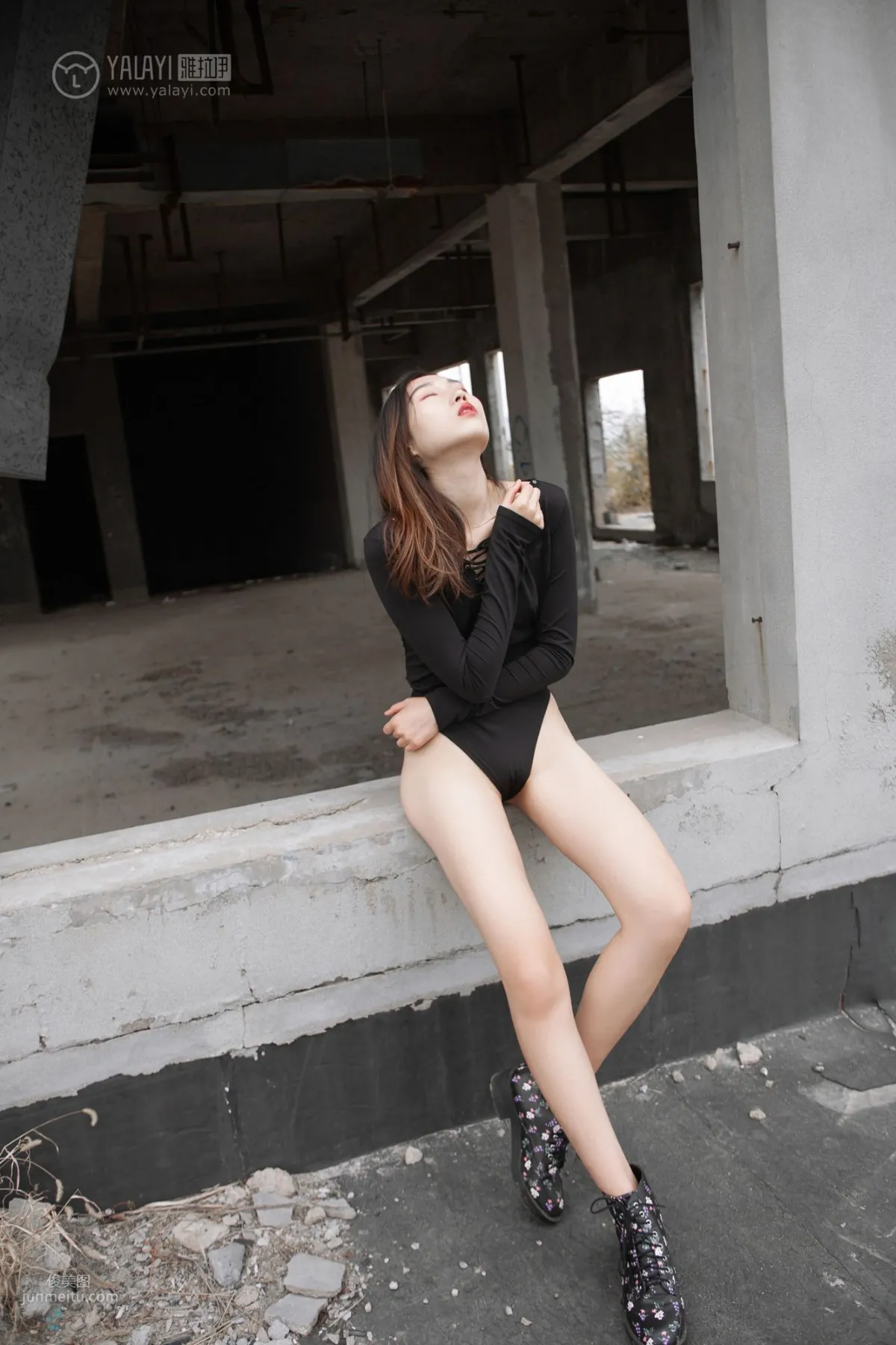 [YALAYI] 2018.11.14 No.122 Black Forbidden Zone Xun Er photo 20