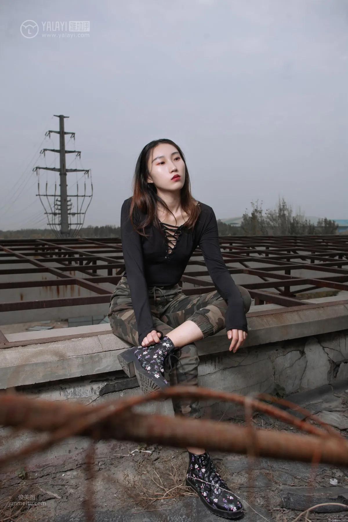 [YALAYI] 2018.11.14 No.122 Black Forbidden Zone Xun Er photo 7