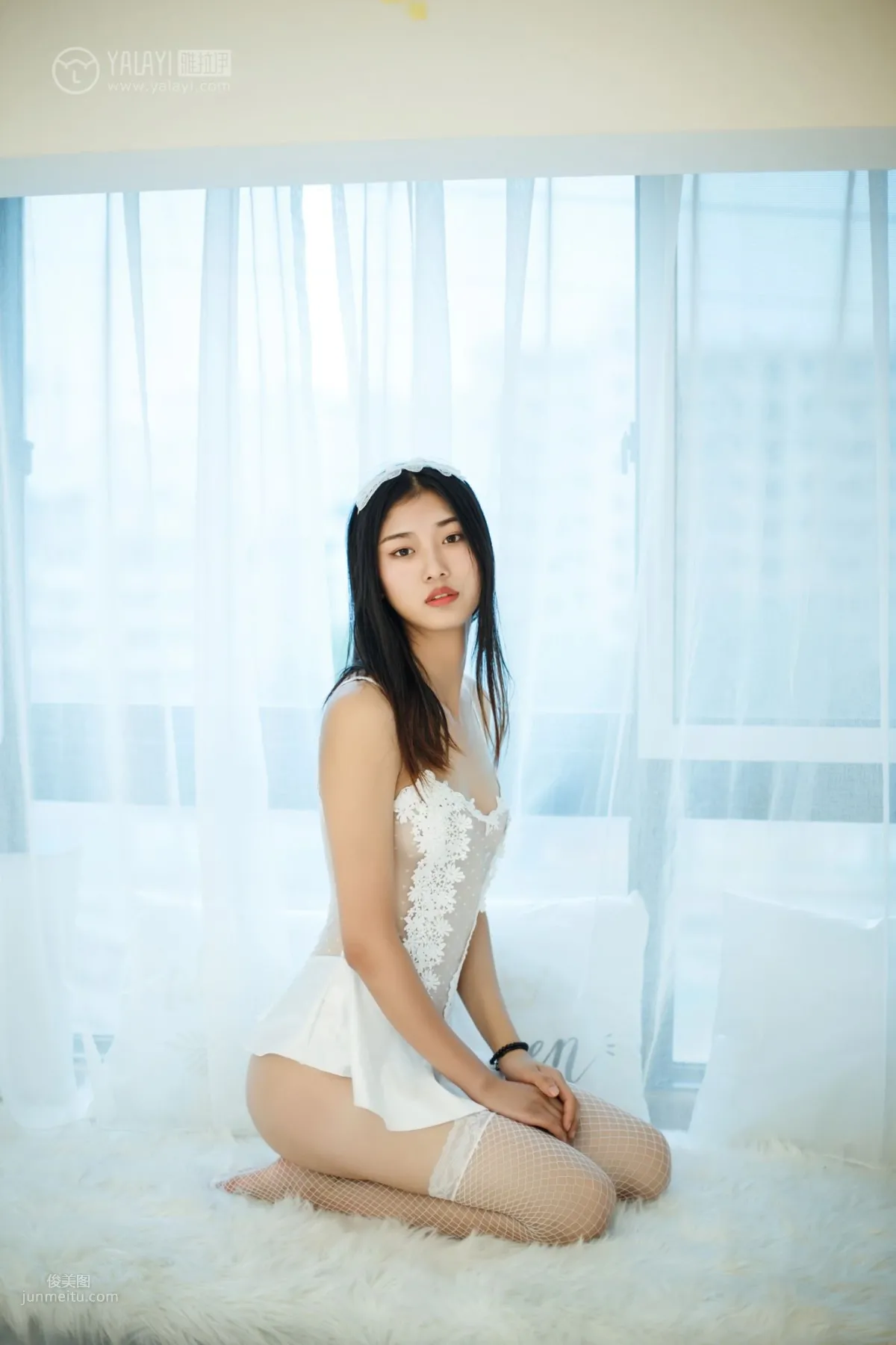 [YALAYI] 2018.11.16 No.124 Girl Next Door He Feng photo 7