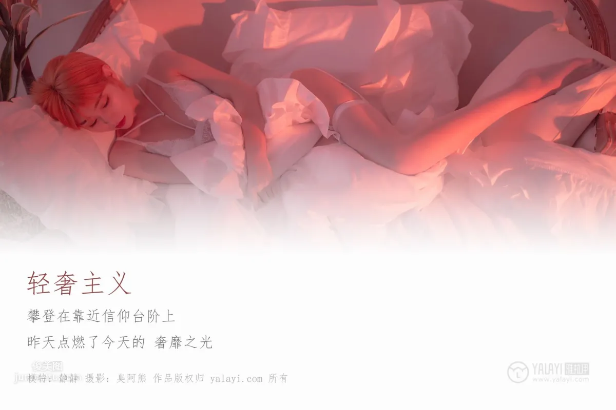 [YALAYI] 2019.01.08 No.162 Light Luxury, Jing Jing photo 3