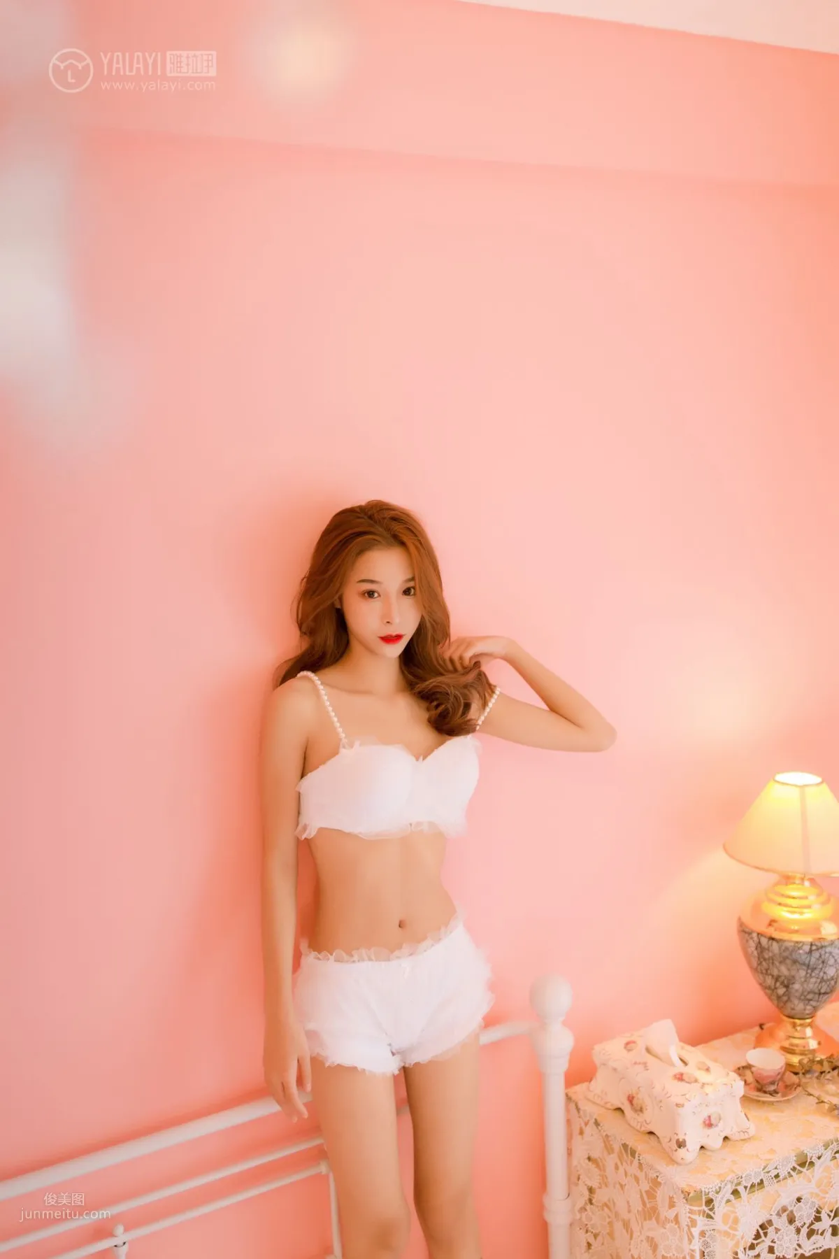 [YALAYI] 2019.03.27 No.099 Pink-Style Girl Private Shoot Qian Weiwei photo 53