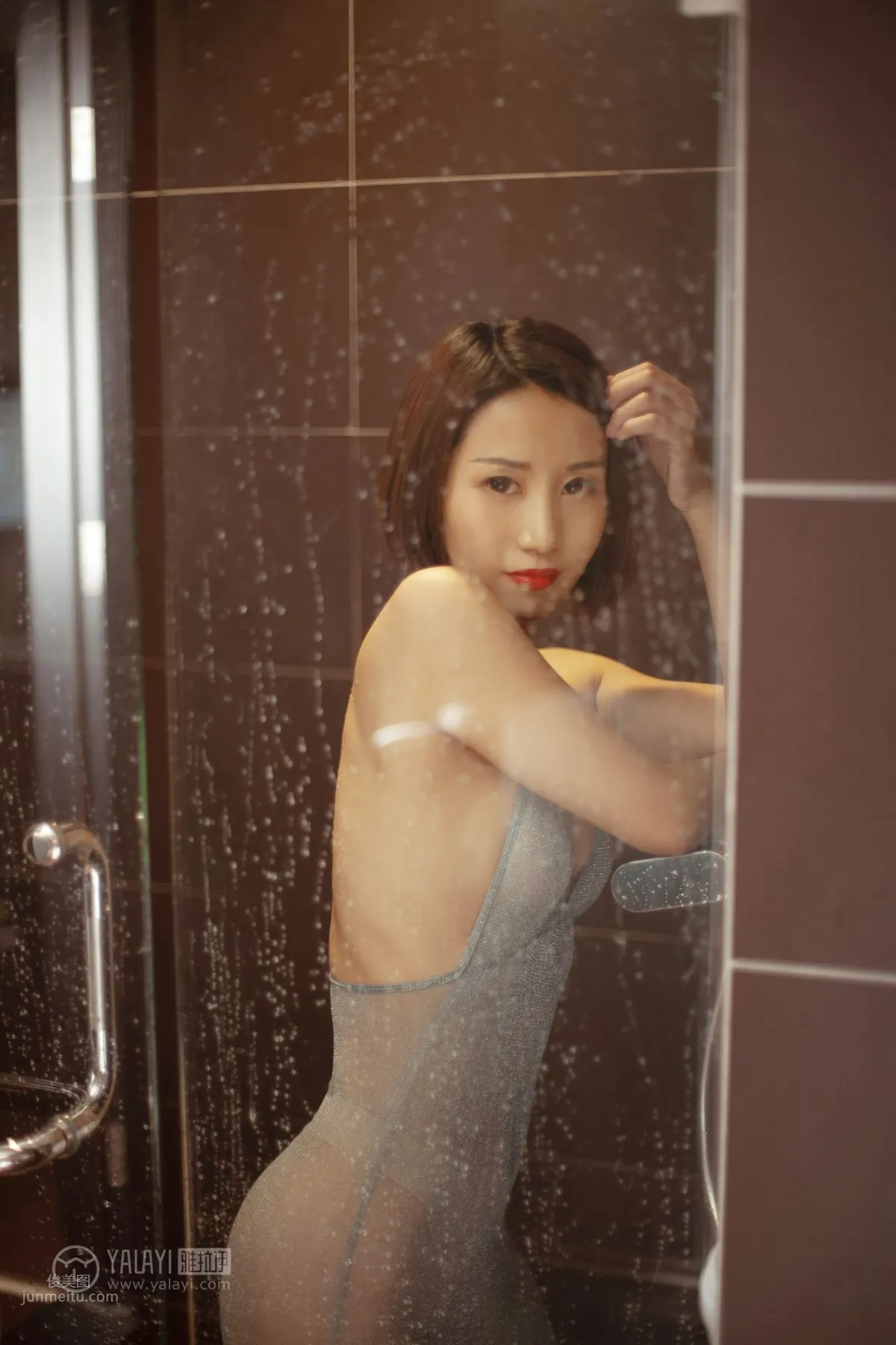 [YALAYI] 2018.12.14 No.144 Wet in Bath, Nothing on, Yan Ran photo 10