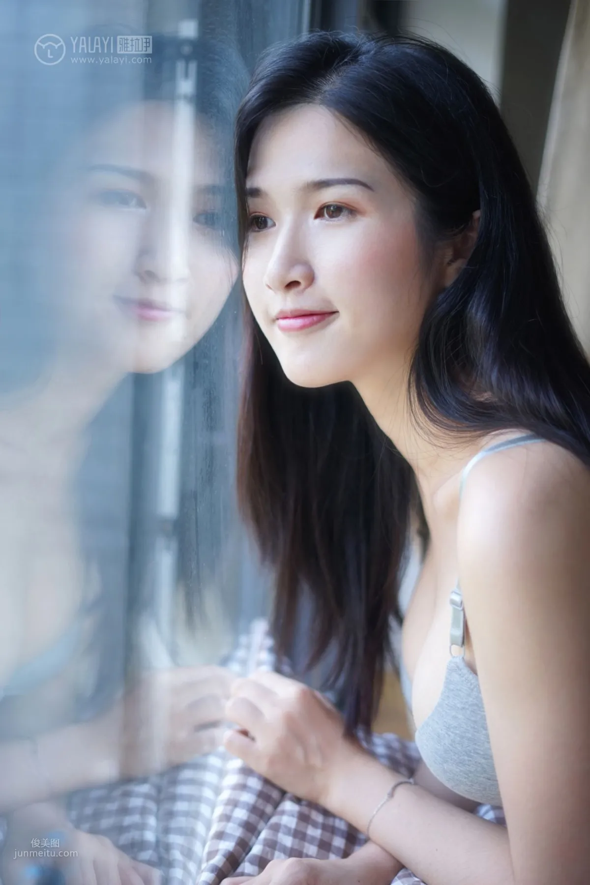 [YALAYI] 2019.03.25 No.096 Gray Fading to White Ta Ta photo 25