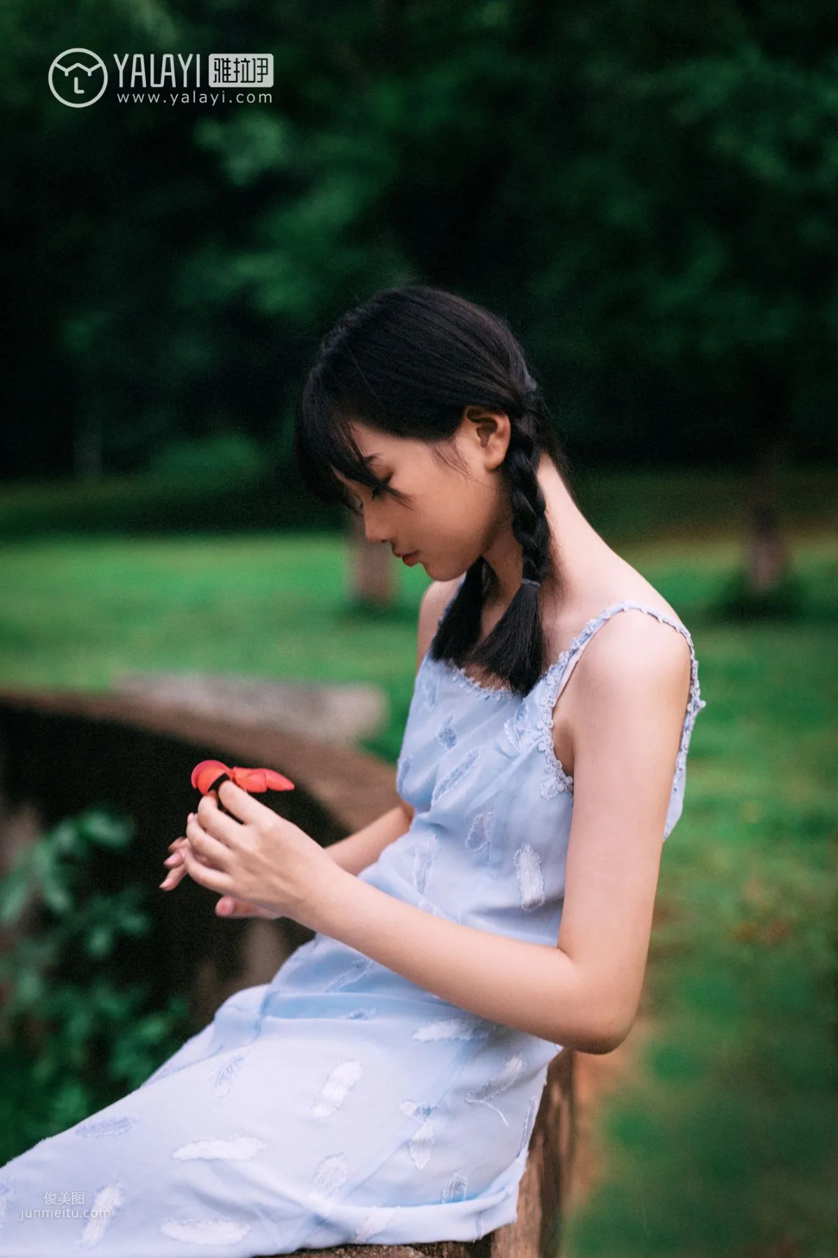 [YALAYI雅拉伊] 2019.02.28 No.082 綠喜青花 Doubleyu 20