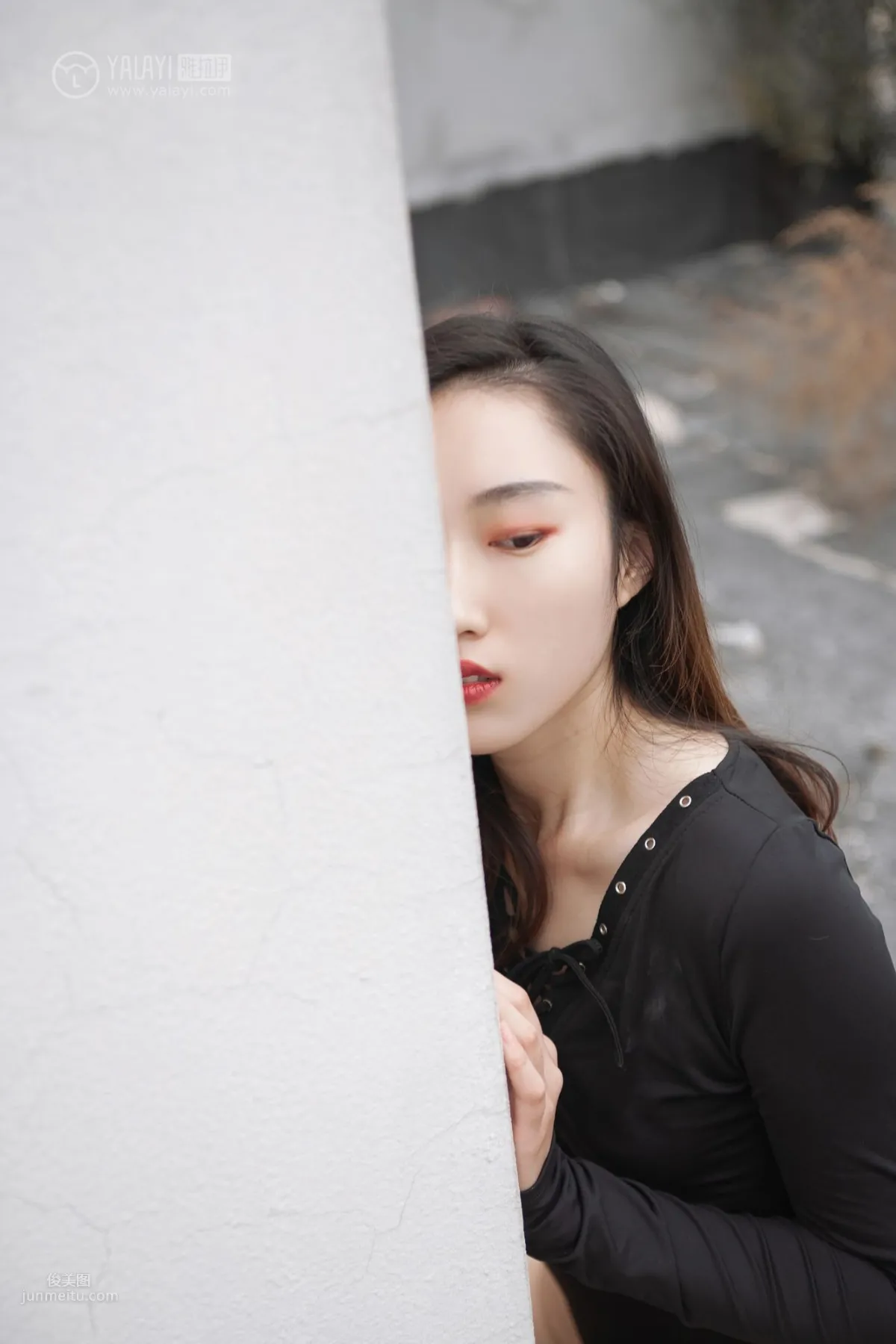 [YALAYI] 2018.11.14 No.122 Black Forbidden Zone Xun Er photo 23