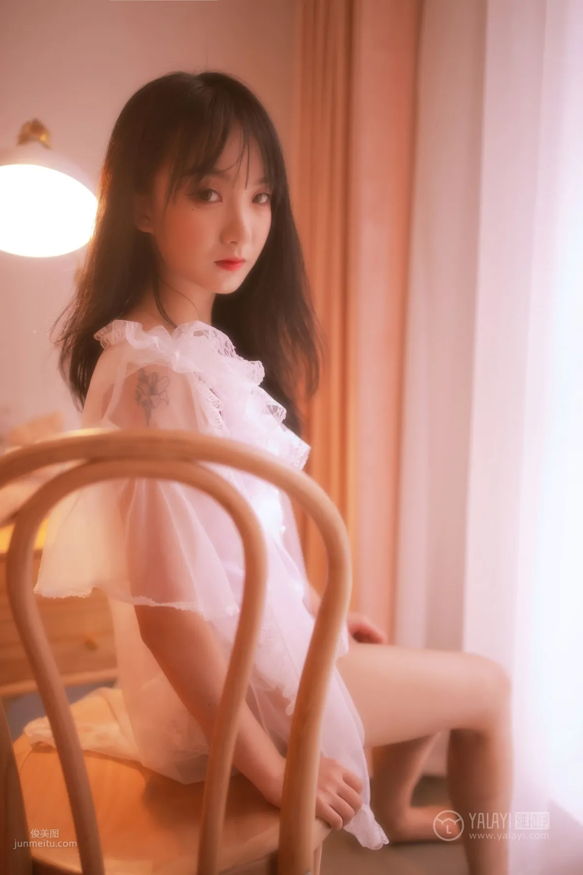 [YALAYI雅拉伊] 2019.01.04 No.160 薄紗少女 夏夏_3