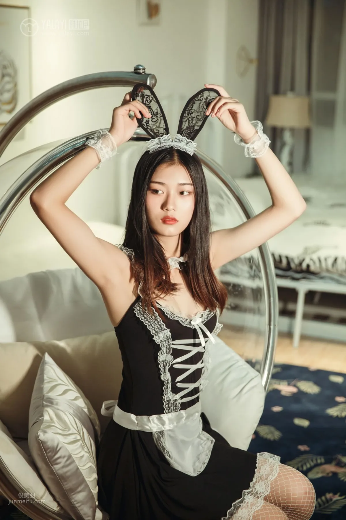 [YALAYI雅拉伊]2018.11.19 No.125 兔儿御姐 和风_35