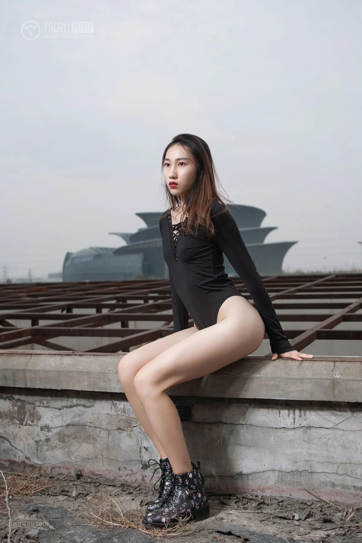 [YALAYI] 2018.11.14 No.122 Black Forbidden Zone Xun Er photo 8