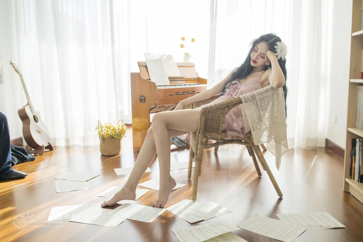 [YALAYI] 2018.12.24 No.150 Orange Warm Sunflower, Liang Er photo 9