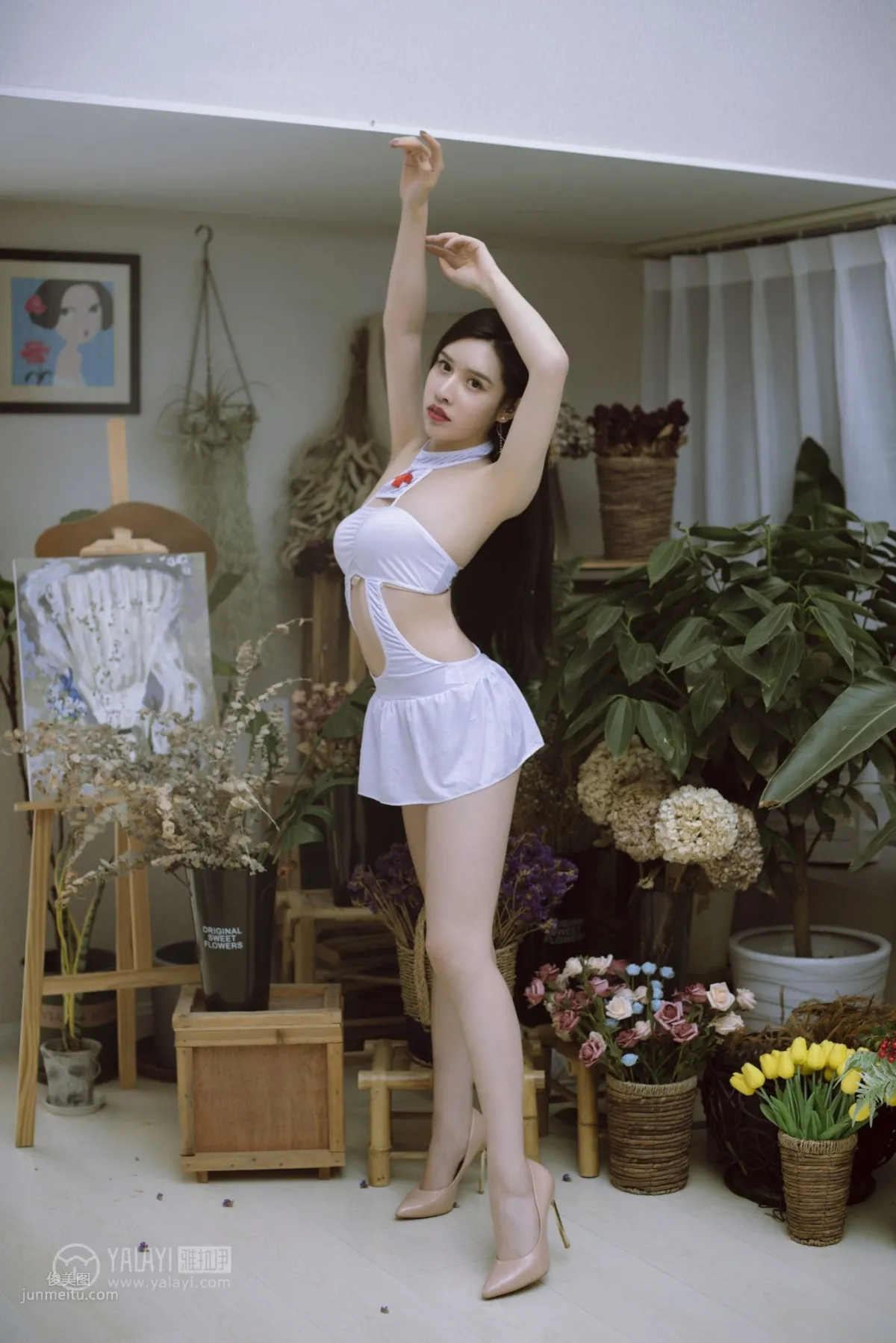 [YALAYI] 2018.12.11 No.141 Nurse Sister Yingyinger YY photo 37