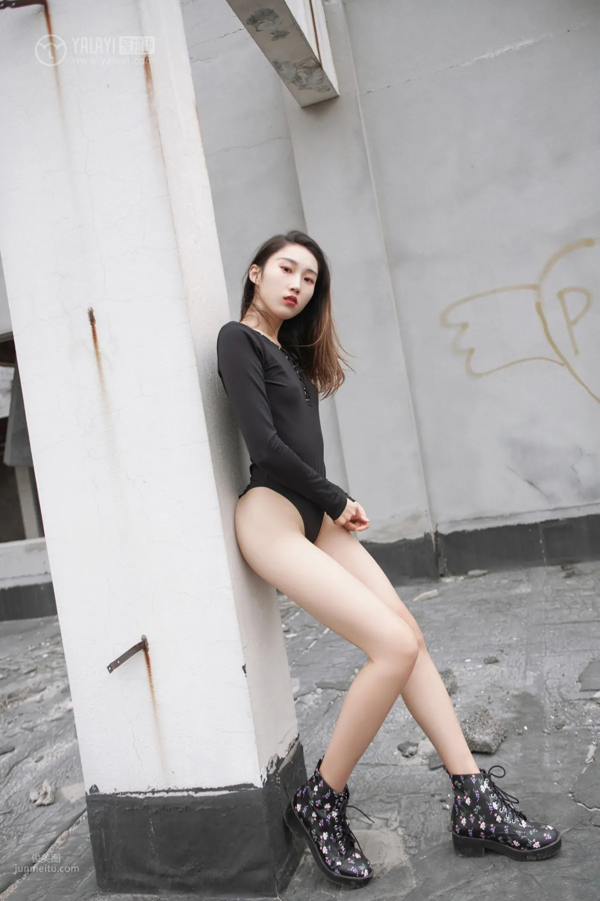 [YALAYI] 2018.11.14 No.122 Black Forbidden Zone Xun Er photo 24