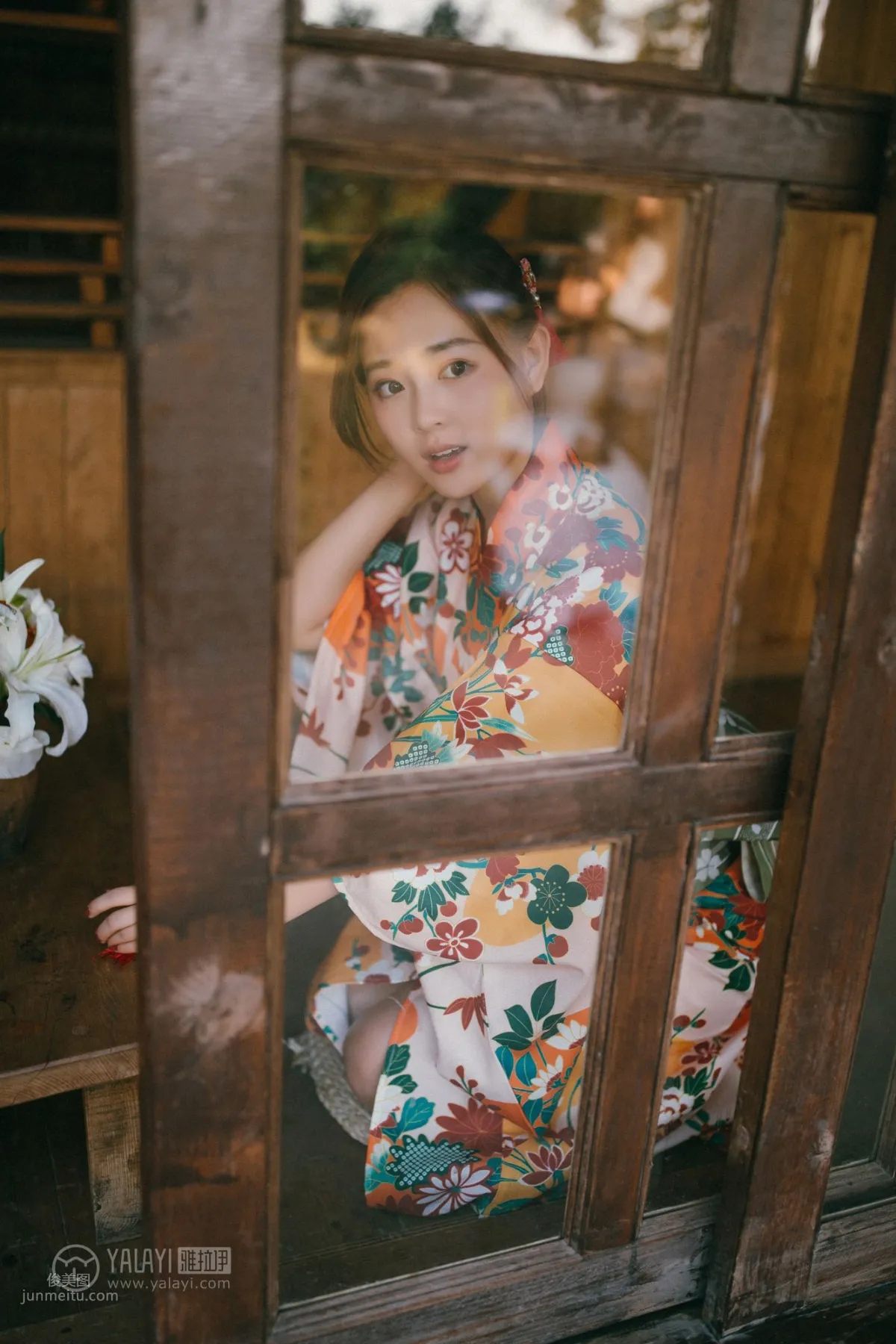 [YALAYI] 2018.12.10 No.140 Nissin Japanese Room Zhang Yuqing photo 24