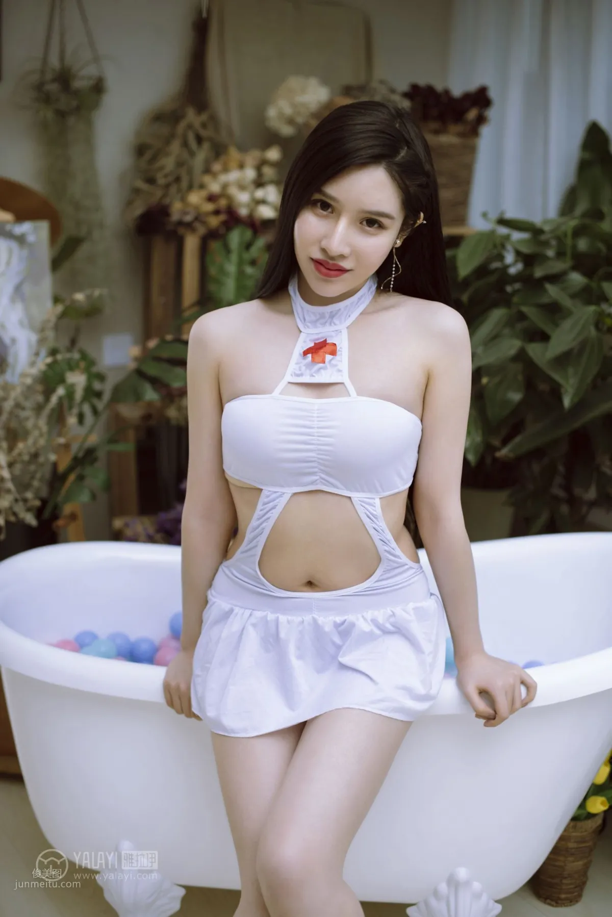 [YALAYI] 2018.12.11 No.141 Nurse Sister Yingyinger YY photo 4