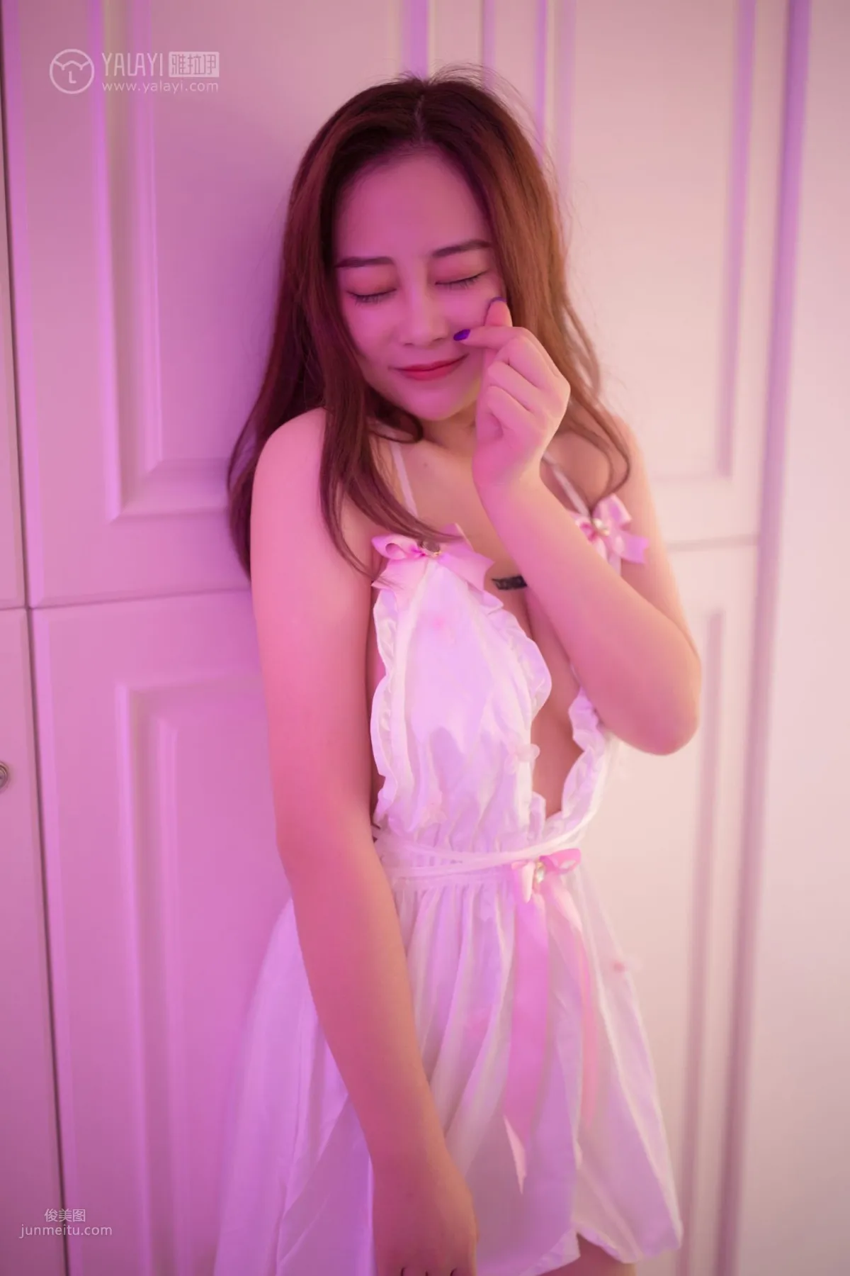 [YALAYI雅拉伊] 2018.10.12 No.088 紫色情迷 香香橙子 28
