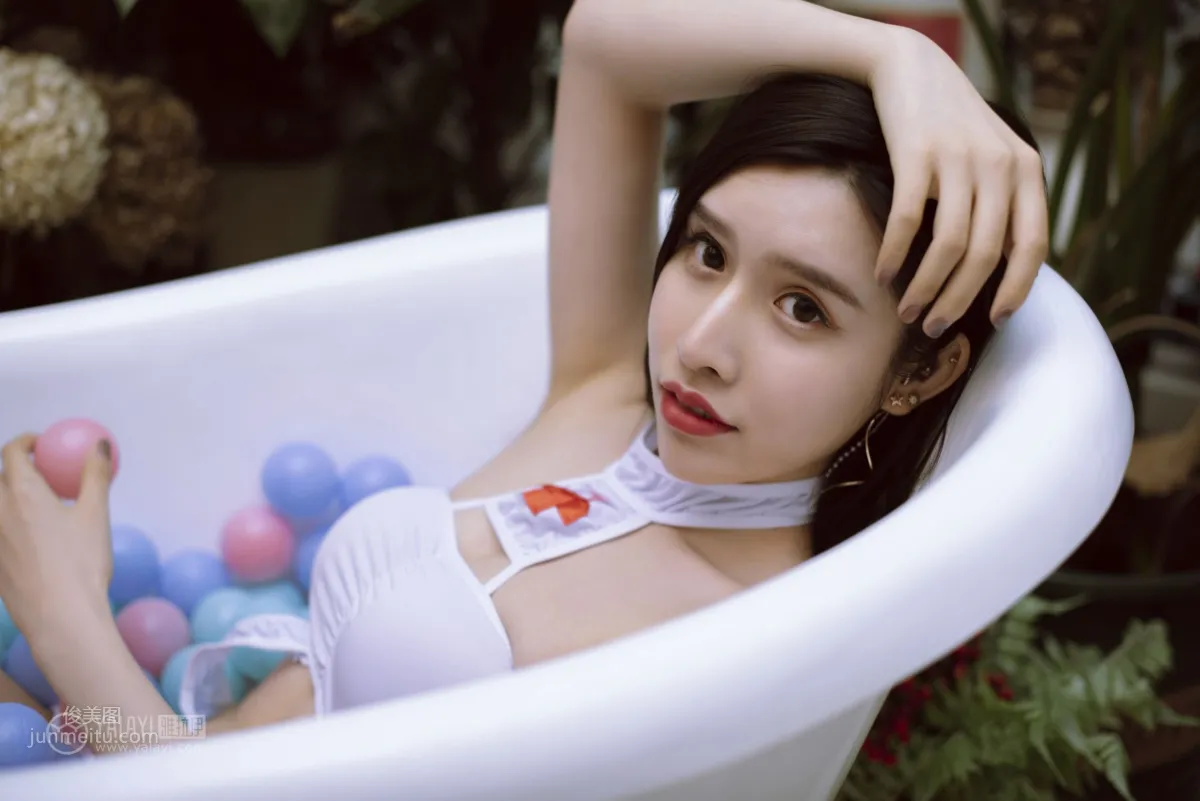 [YALAYI] 2018.12.11 No.141 Nurse Sister Yingyinger YY photo 14