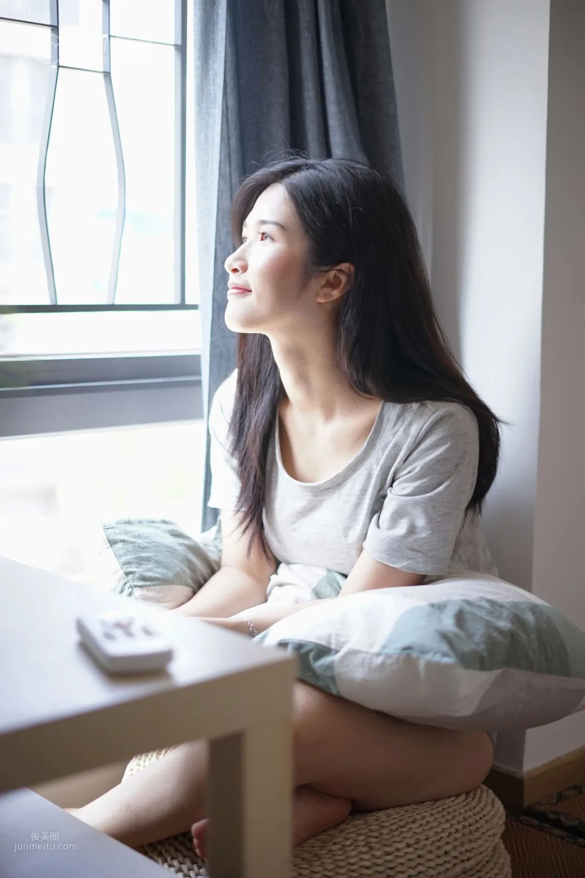 [YALAYI] 2019.03.25 No.096 Gray Fading to White Ta Ta photo 5