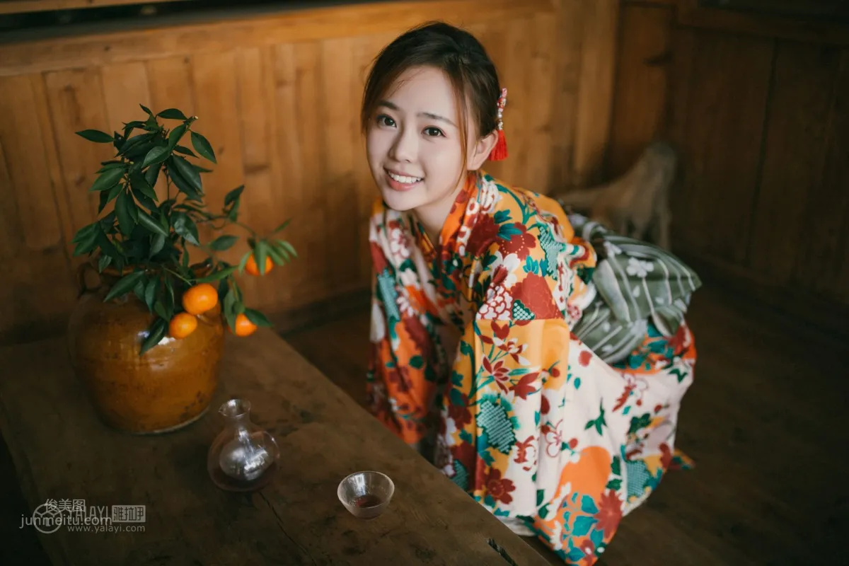 [YALAYI] 2018.12.10 No.140 Nissin Japanese Room Zhang Yuqing photo 16