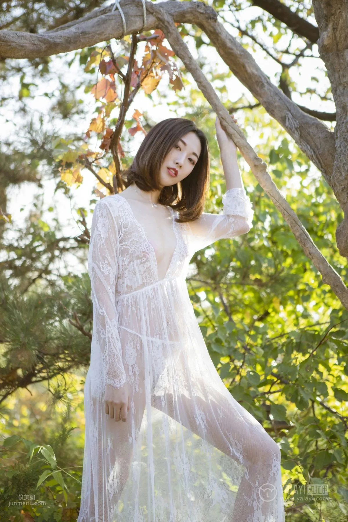 [YALAYI雅拉伊] 2019.01.07 No.161 隐隐的柔情 佳佳 14