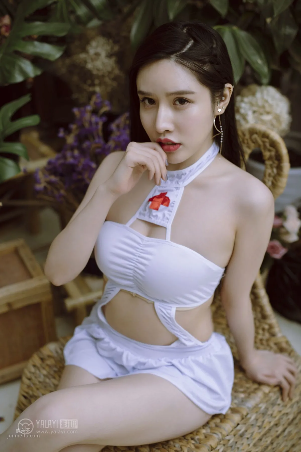 [YALAYI] 2018.12.11 No.141 Nurse Sister Yingyinger YY photo 32